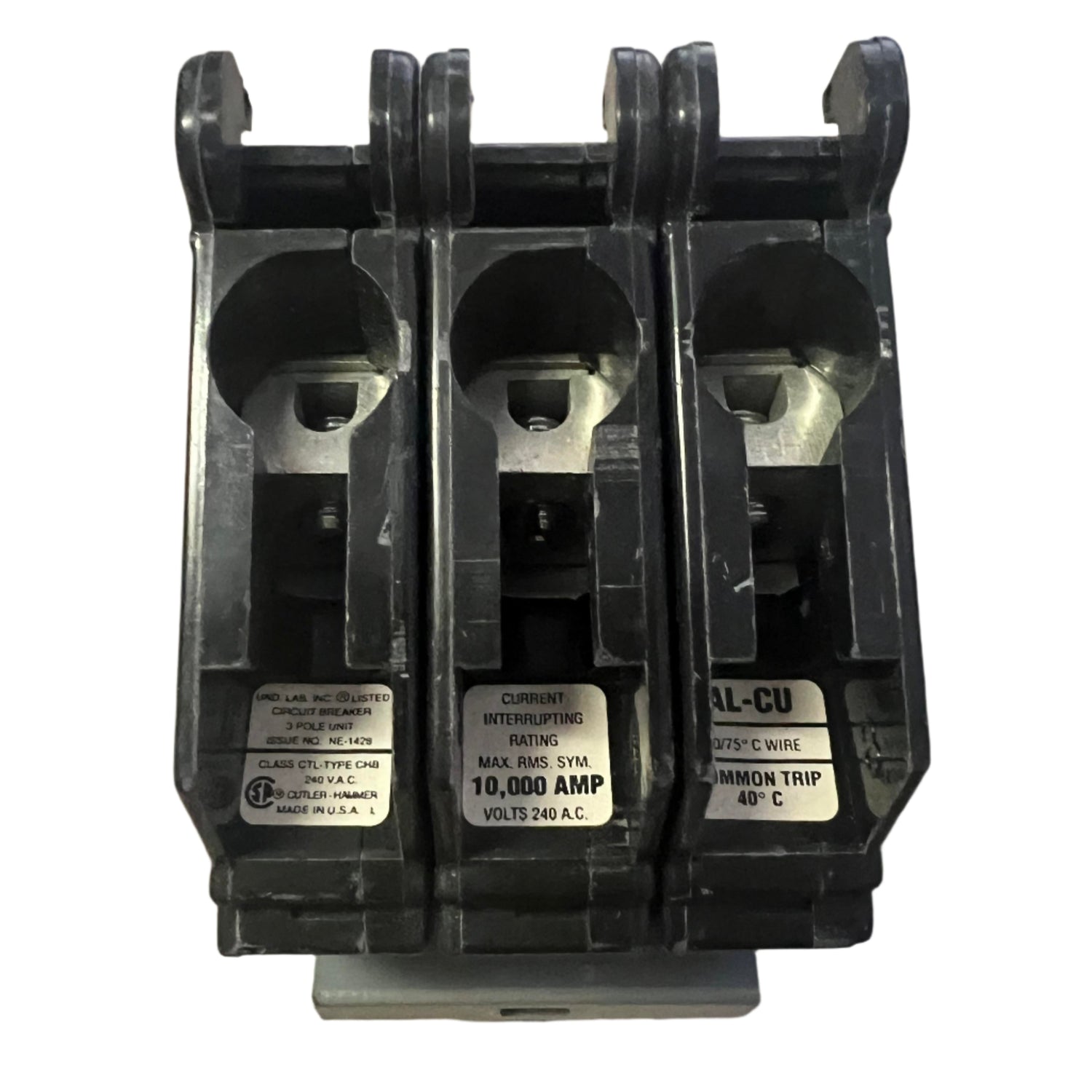 Eaton CHB 15 Amp, 3 Pole, Bolt-On Circuit Breaker