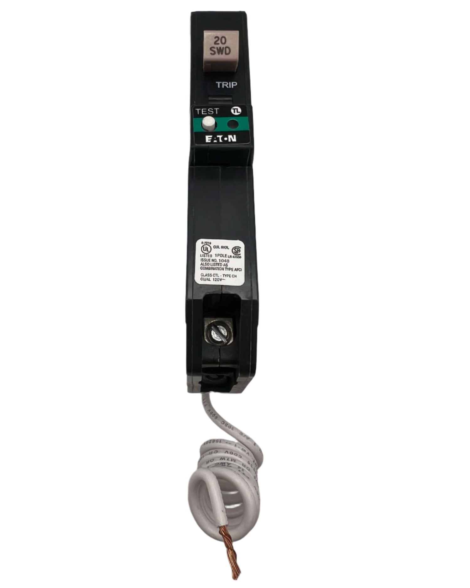 Eaton CHFN 20 Amp Circuit Breaker with Arc Fault Protection