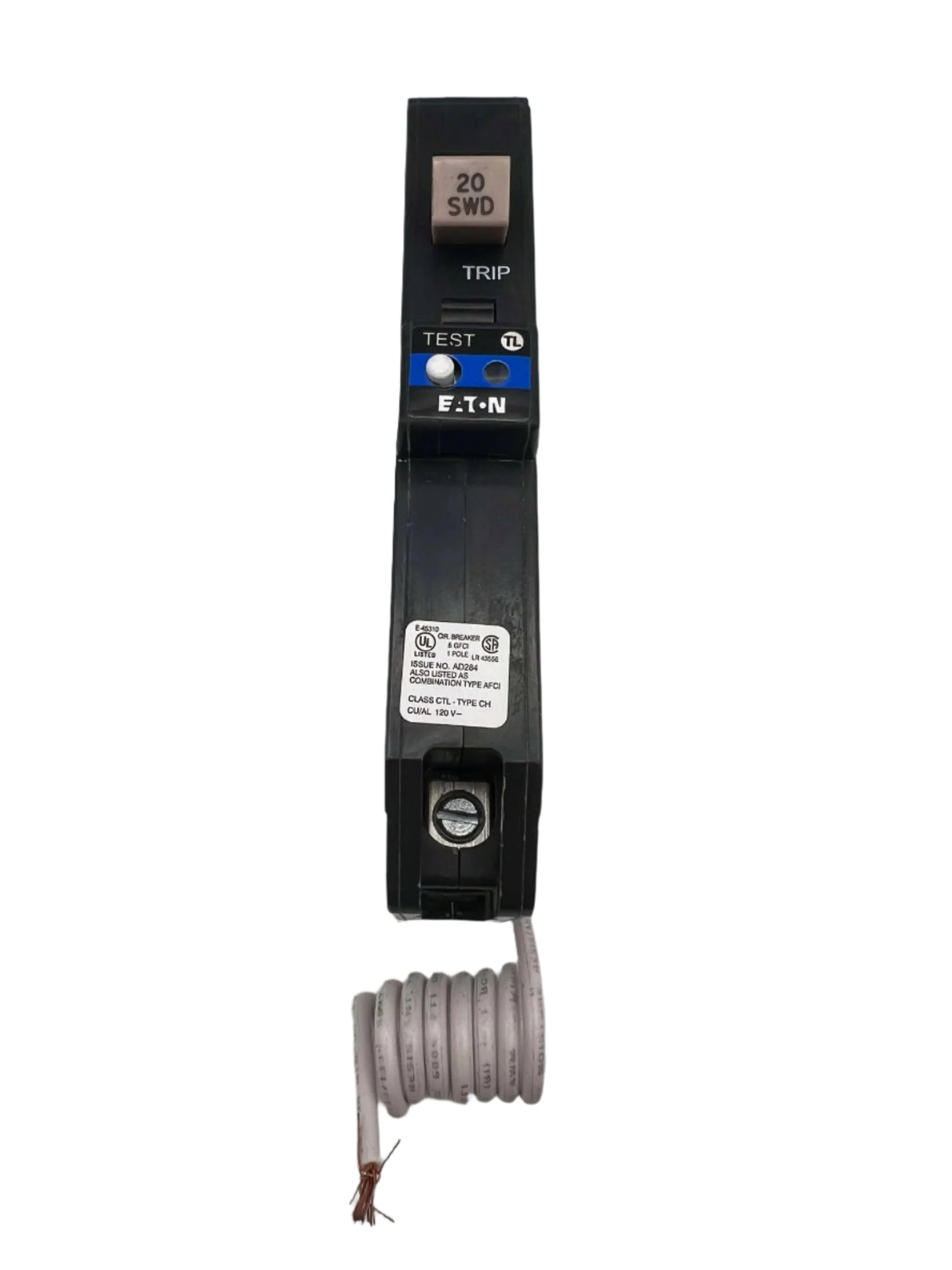 Eaton CHFN120DF - 20 Amp Dual Function Circuit Breaker