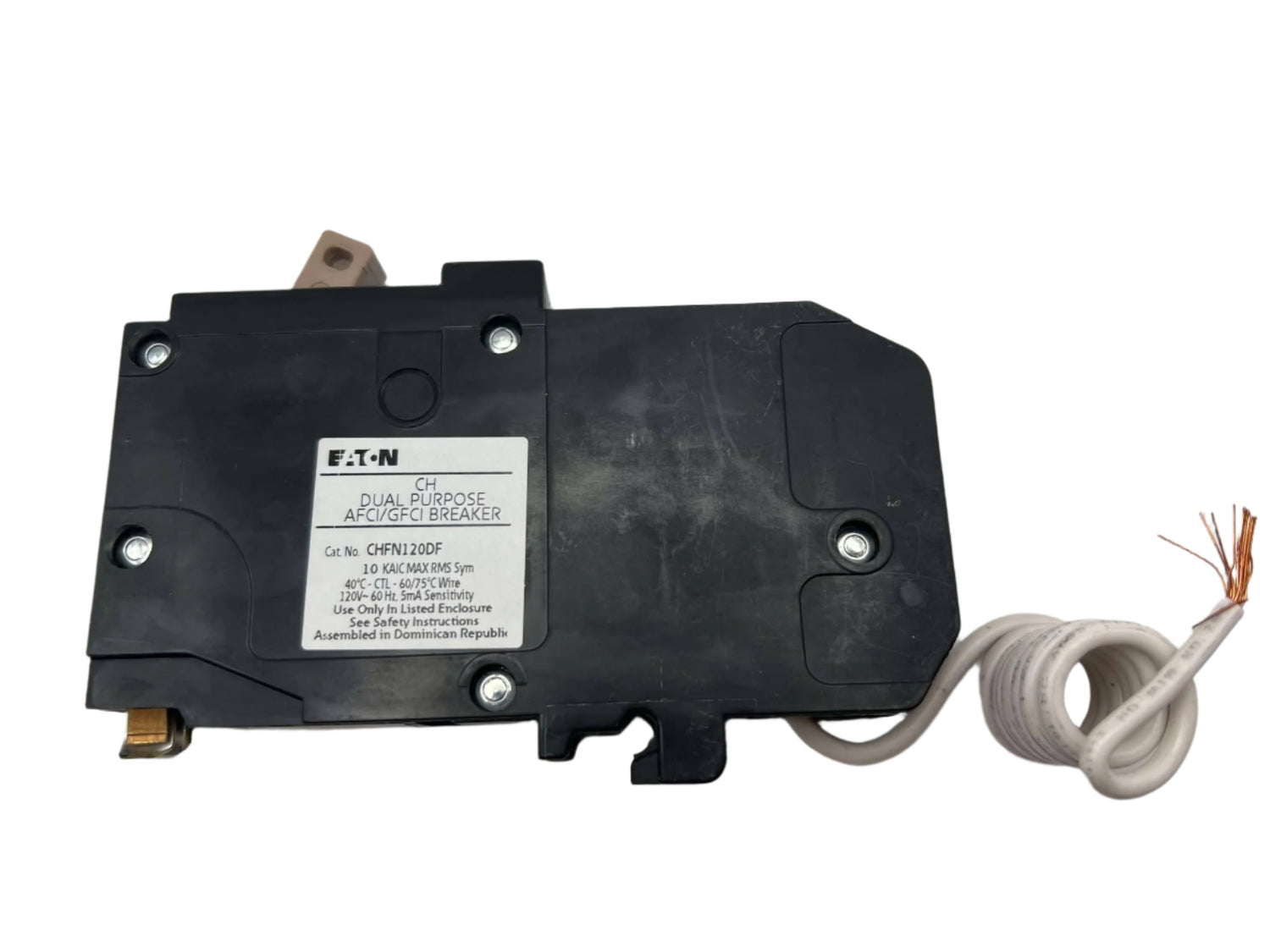 Eaton CHFN 20 Amp Dual Function Circuit Breaker