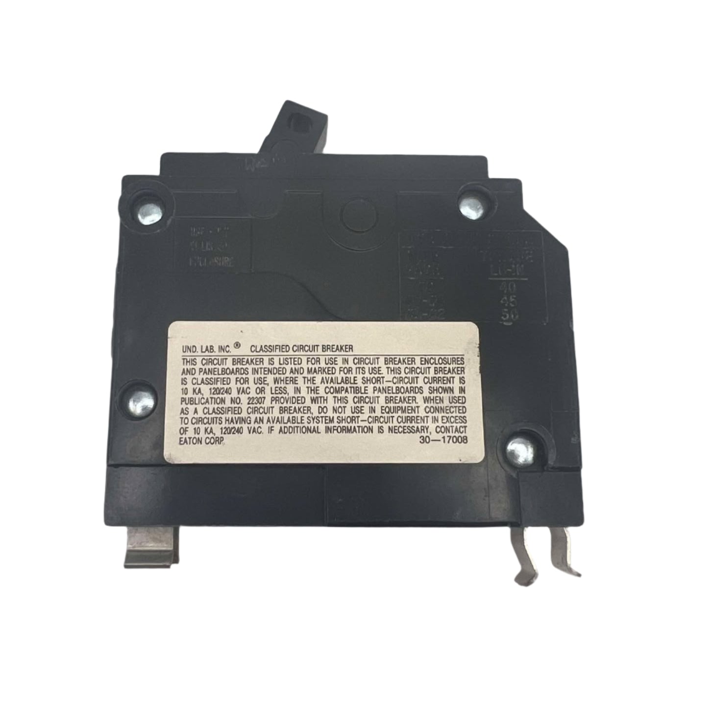 Eaton CHQ-R 1 Pole, 40 Amp Classified Circuit Breaker