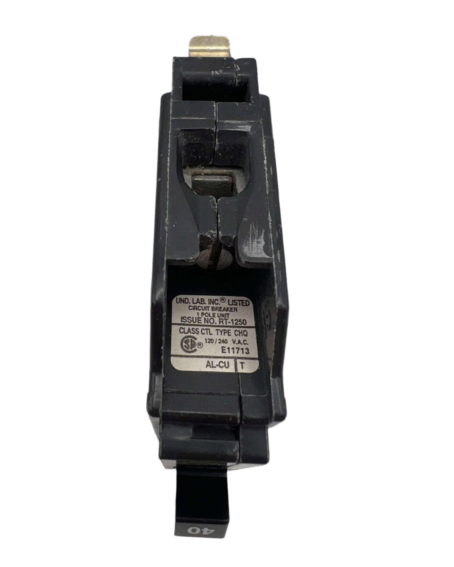 Eaton CHQ 1 Pole, 40 Amp Classified Circuit Breaker