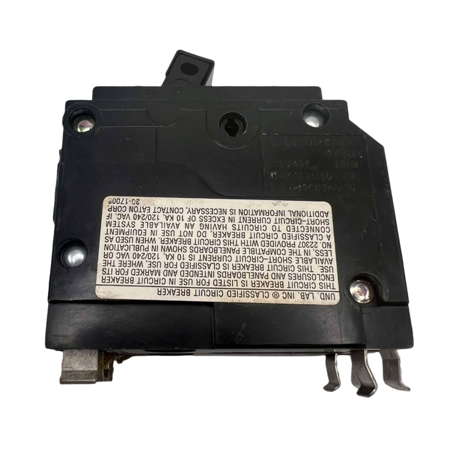 Eaton CHQ 2 Pole, 15 Amp Classified Circuit Breaker