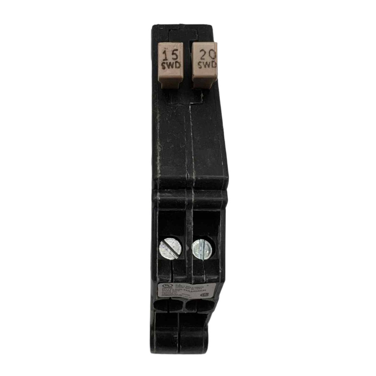 Eaton CHT 15 Amp & 20 Amp Twin Circuit Breaker