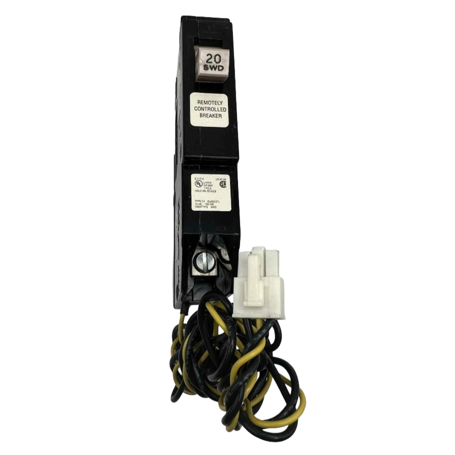 Eaton CH 1 Pole, 20 Amp Circuit Breaker for Remote Power Switching