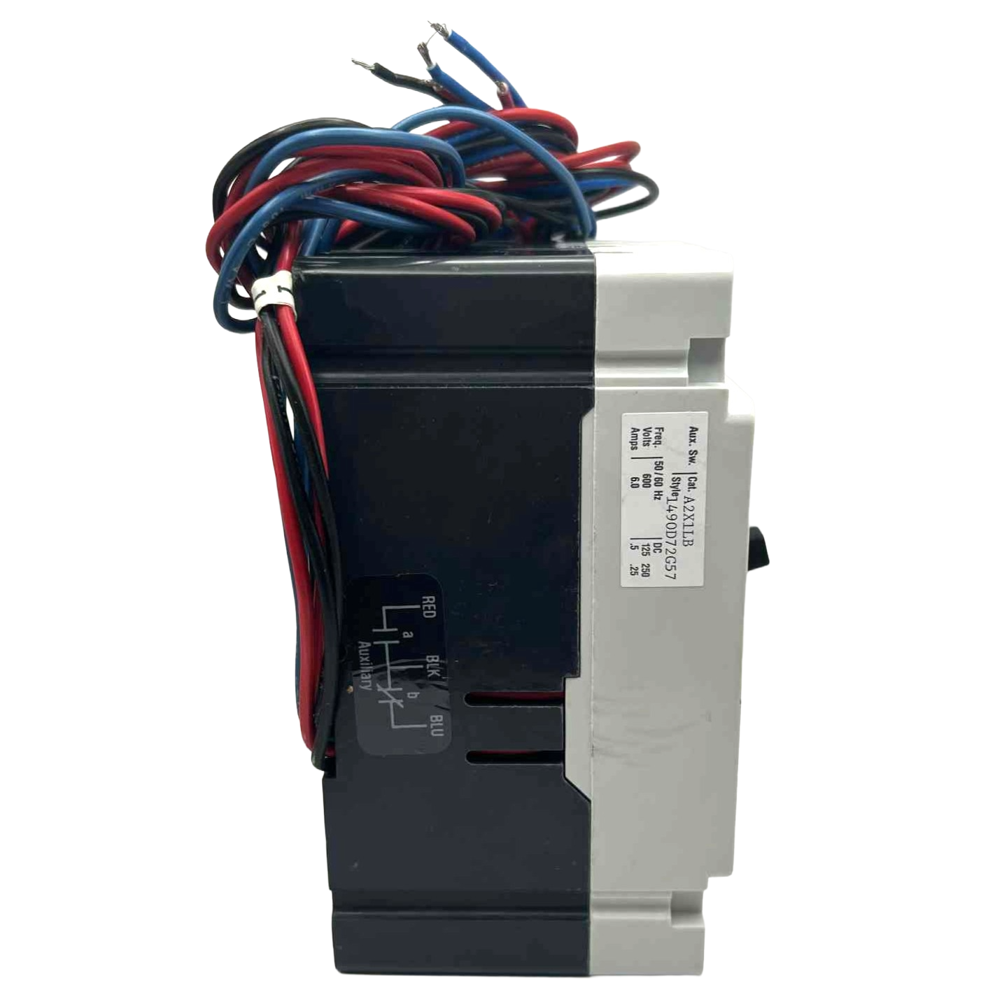 Eaton EHD 3 Pole, 80 Amp Industrial Circuit Breaker with Auxiliary Switches