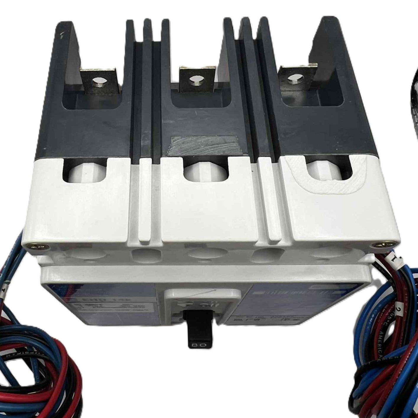 Eaton EHD 3 Pole, 80 Amp Industrial Circuit Breaker with Auxiliary Switches
