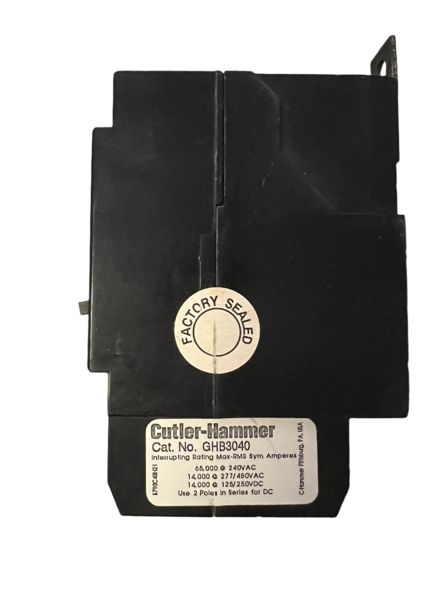 Eaton GHB 40 Amp, 3 Pole Bolt-On Circuit Breaker