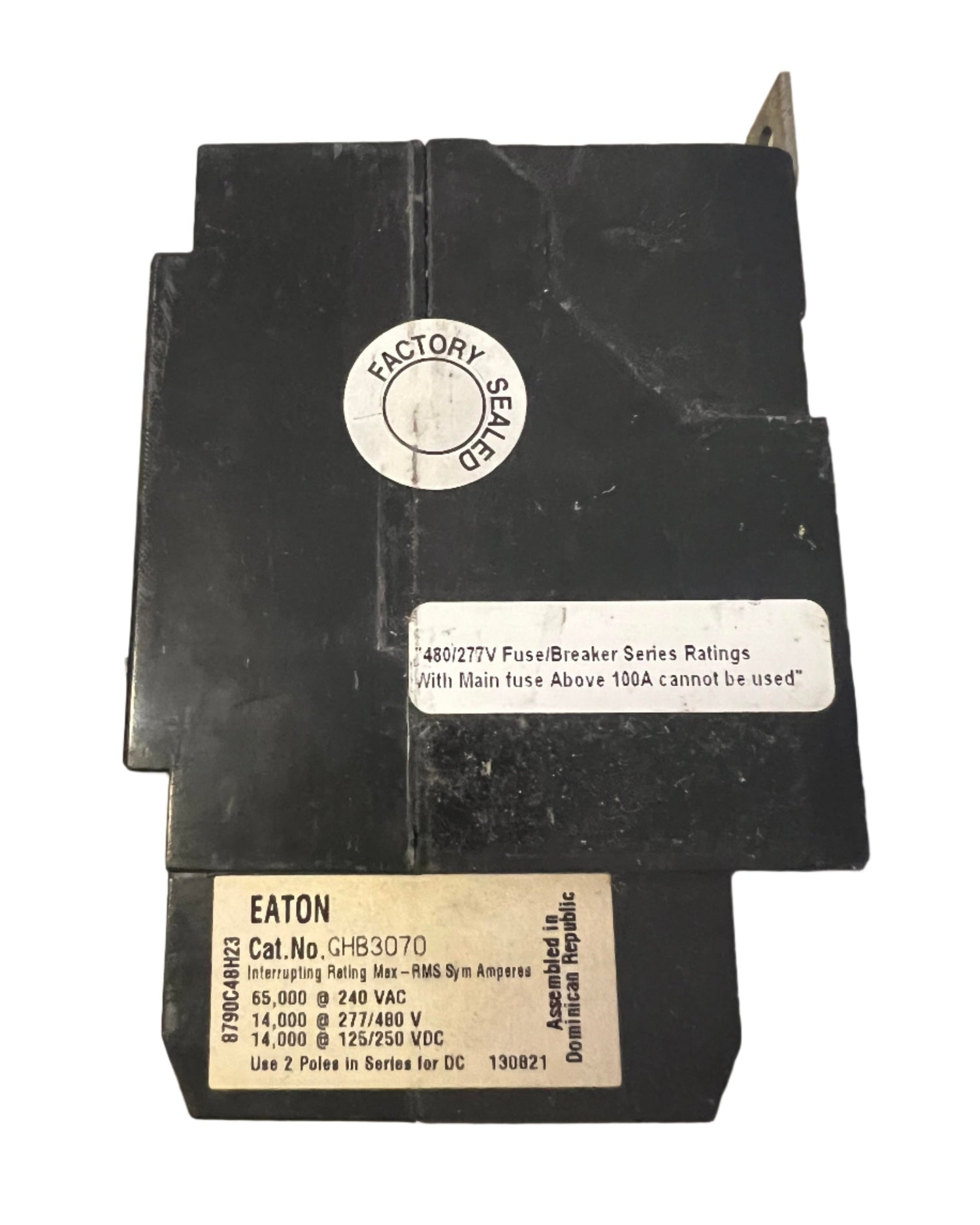 Eaton GHB 70 Amp, 3 Pole Bolt-On Circuit Breaker