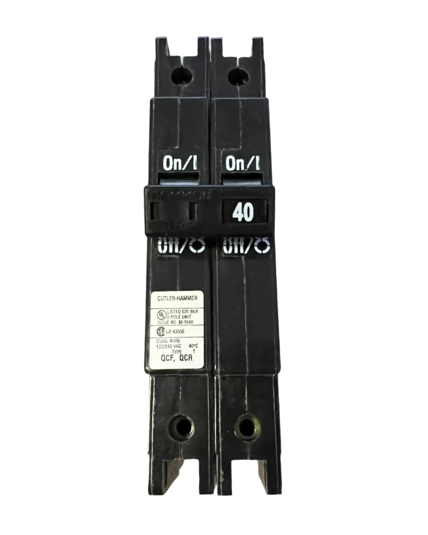 Eaton QCF 40 Amp, 2 Pole Quicklag Industrial Circuit Breaker