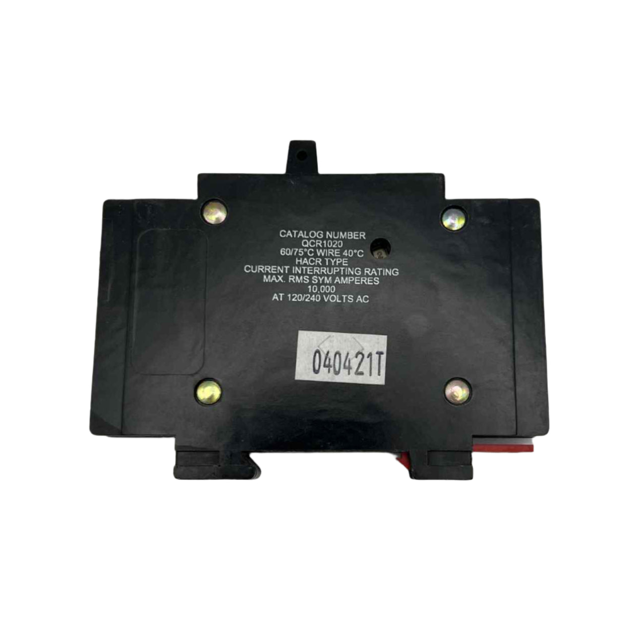 Eaton QCR 20 Amp, 1 Pole Quicklag Industrial Circuit Breaker