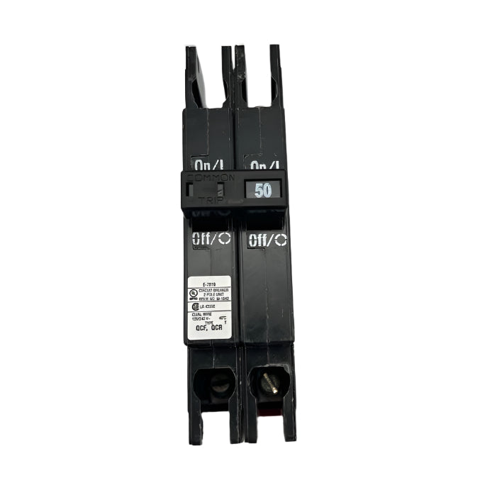 Eaton QCR 50 Amp, 2 Pole Quicklag Industrial Circuit Breaker