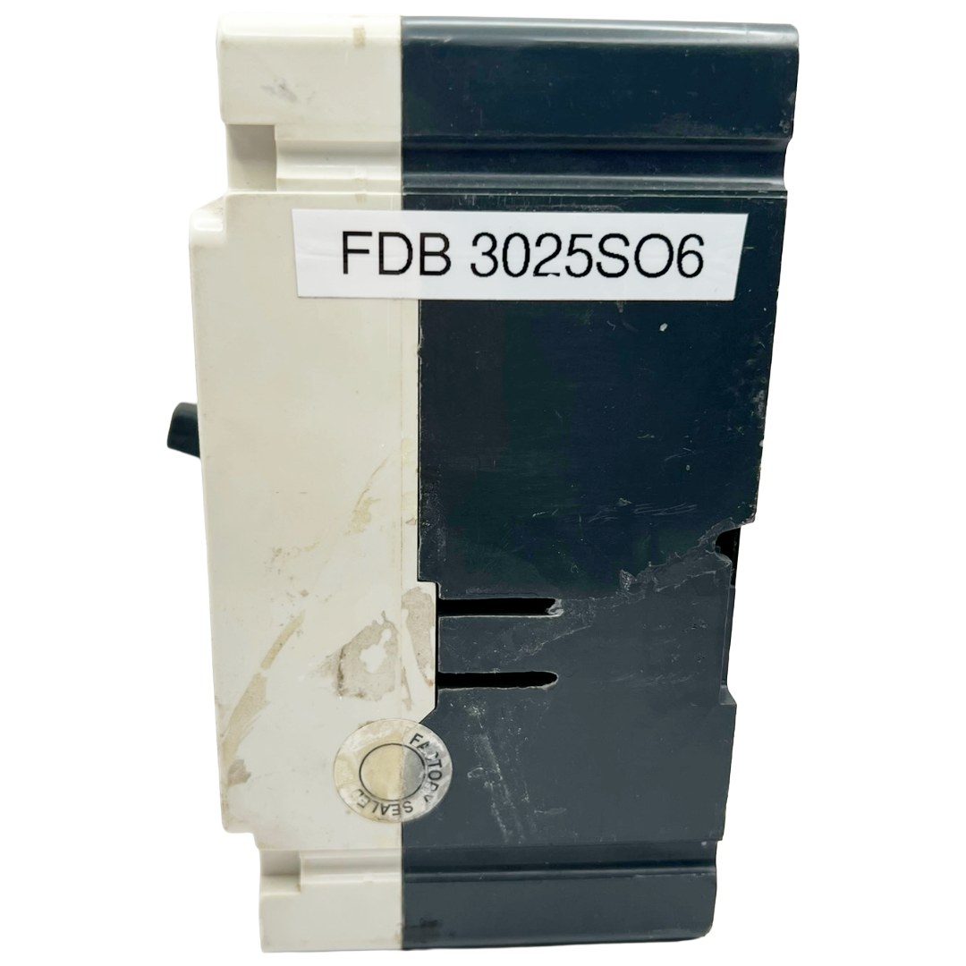Eaton Type FDB 3 Pole, 25 Amp Circuit Breaker with Shunt Trip