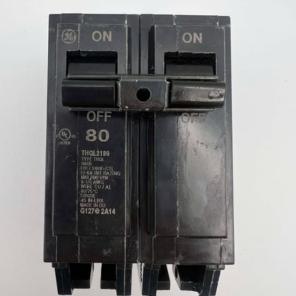 GE THQL2180 - 80 Amp Circuit Breaker