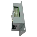 Metallic box on a white background
