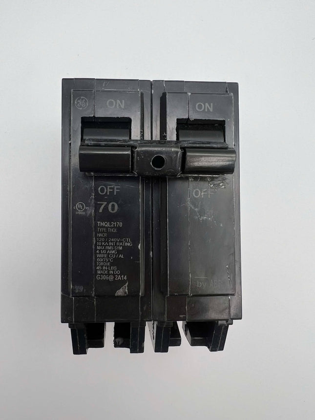 GE THQL2170 - 70 Amp Circuit Breaker