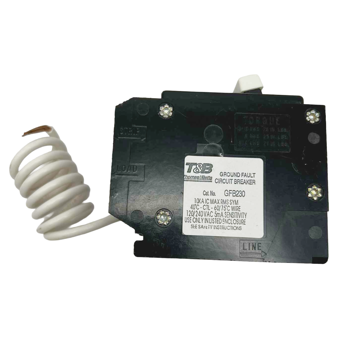 Thomas & Betts 30 Amp Plug-In Circuit Breaker with Ground Fault Protection