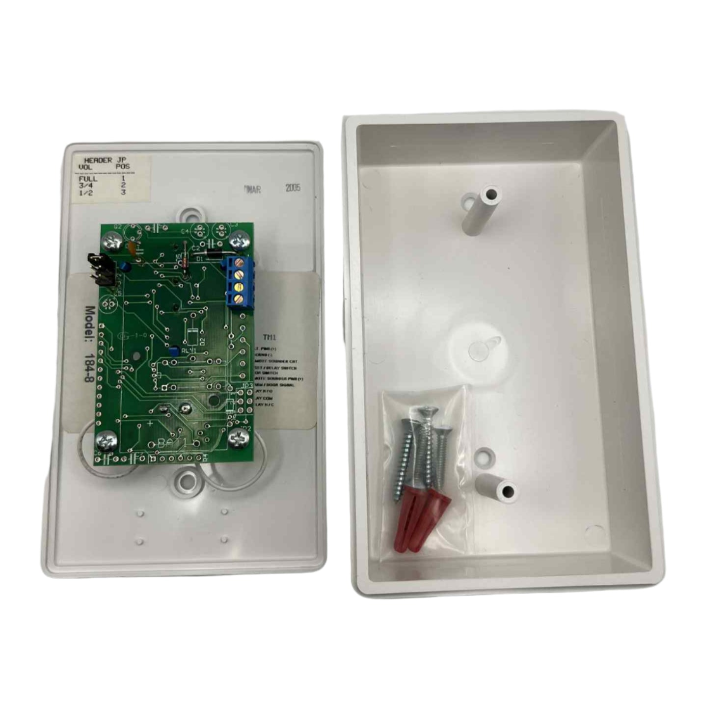 GRI Surface Mount Pool-A-Larm Sounder and Button