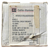 Cutler-Hammer industrial circuit breaker packaging with label
