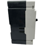 Black and gray electronic device on a white background