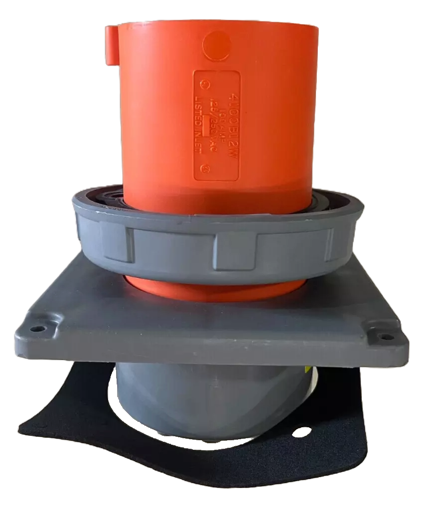 Hubbell 4100B12W - 100 Amp Pin and Sleeve Inlet