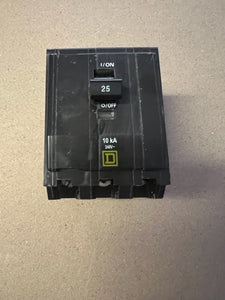 Square D QOB325 - 25 Amp Bolt-On Circuit Breaker