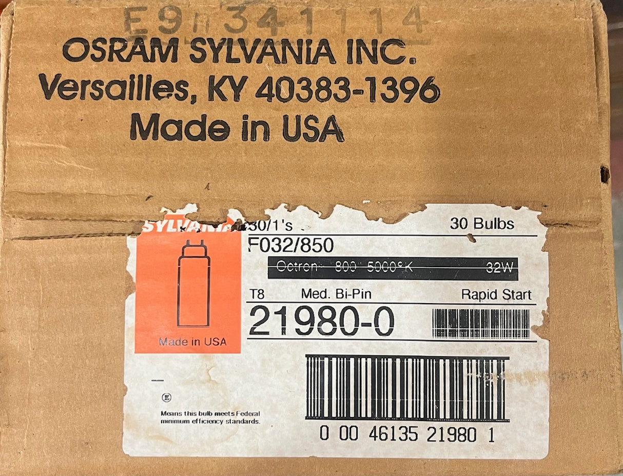 Sylvania Fluorescent Bulbs - F032/850