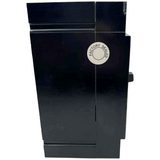 Black box with 'Factory Sealed' label on a white background