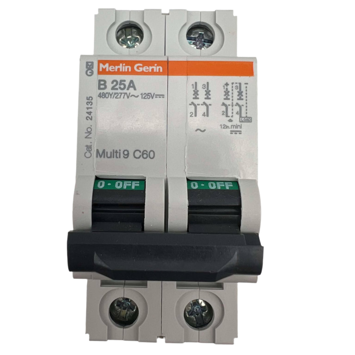 Merlin Gerin 25 Amp Multi 9 C60 Supplementary Protector