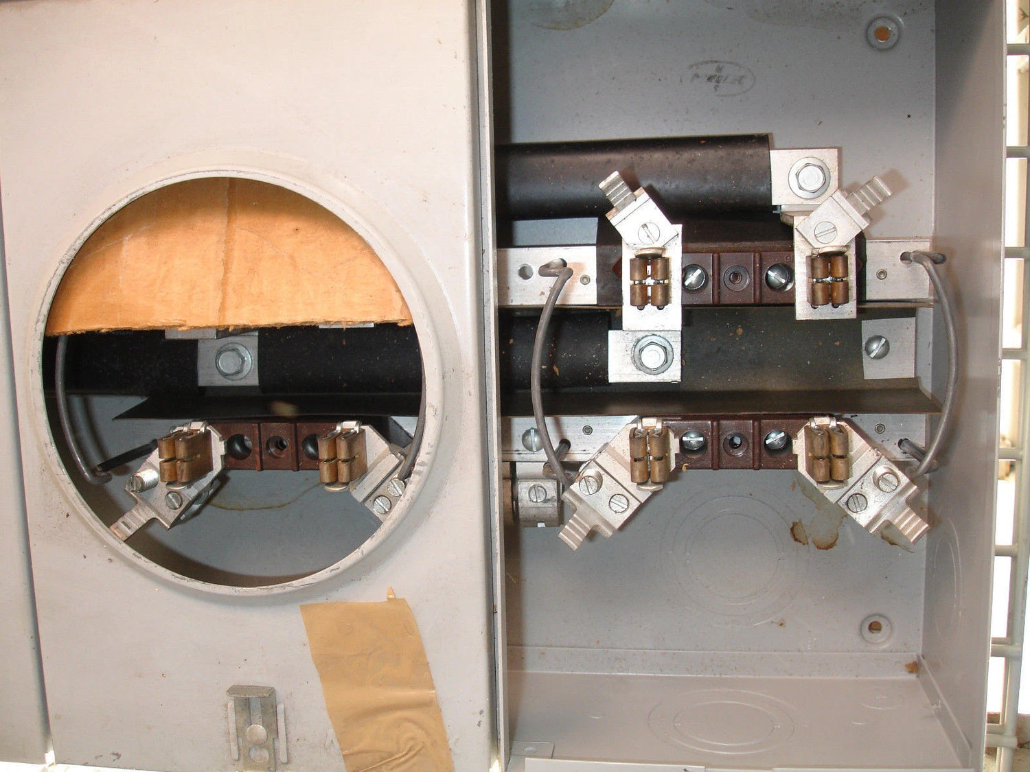 Milbank Multi Gang Ringless Meter Socket Cover 8-1/4" x 12"