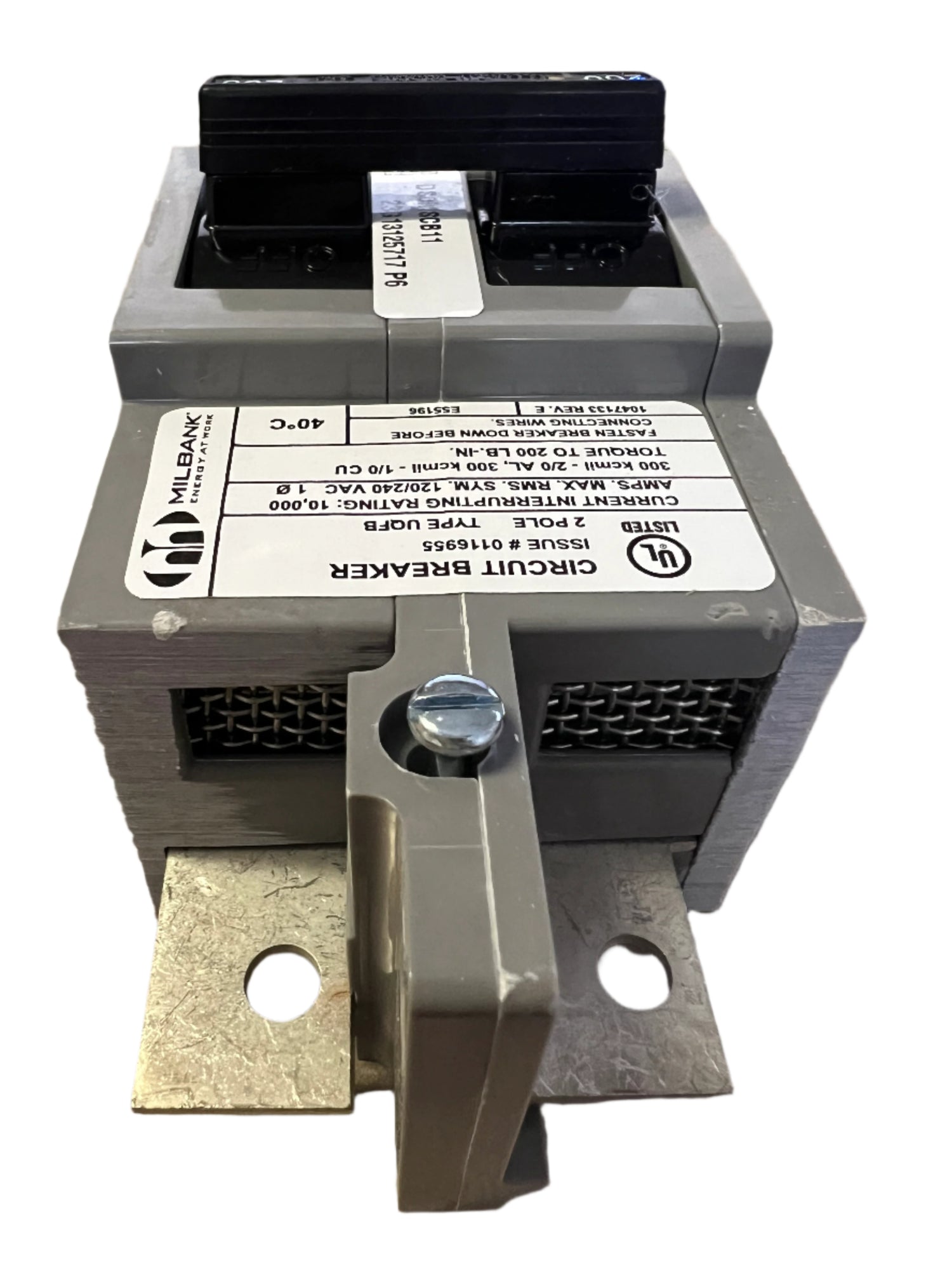 Milbank UQFB200-X-MOD - 200 Amp Bolt-On Breaker