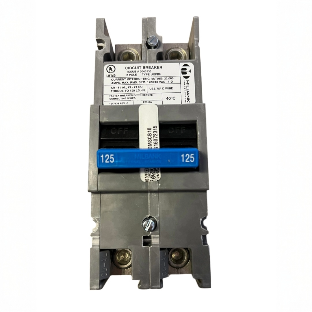 Milbank UQFBH125 - 125 Amp Circuit Breaker