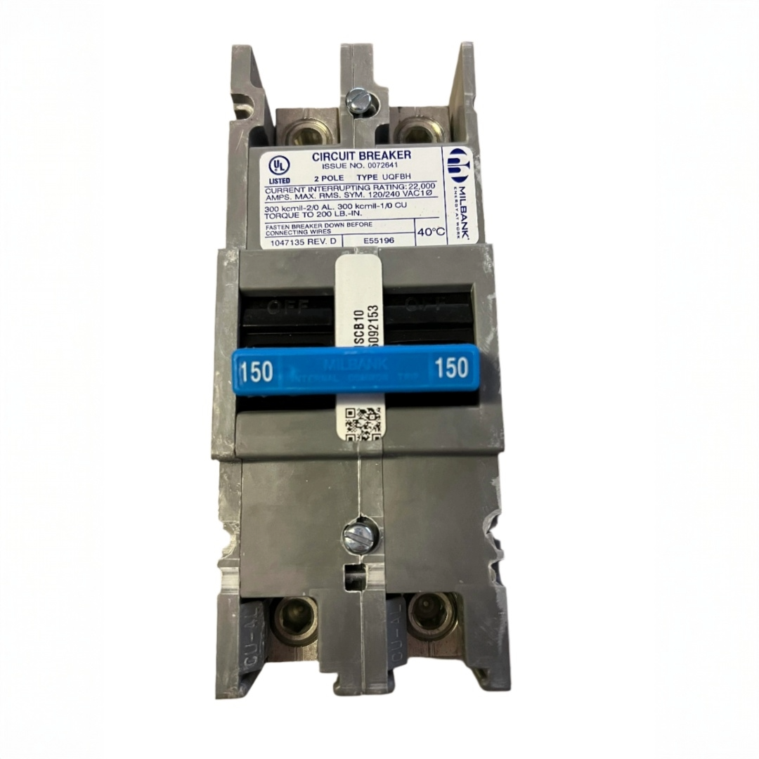 Milbank UQFBH150 - 150 Amp Bolt-On Circuit Breaker