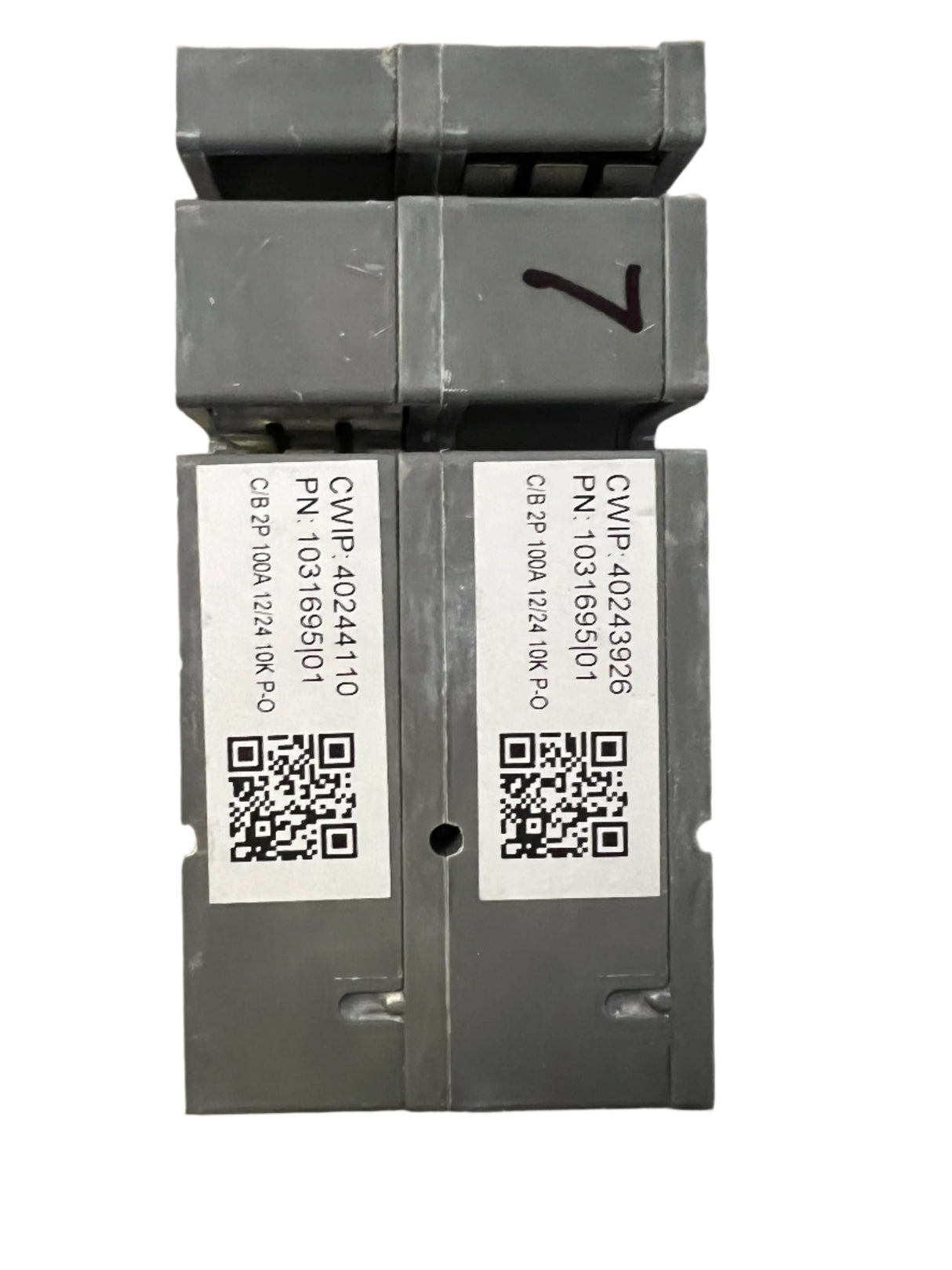 Milbank UQFP100 - 100 Amp Plug-In Main Circuit Breaker