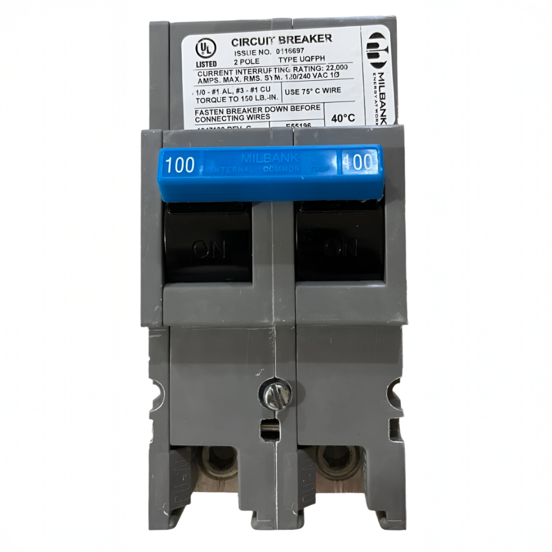 Milbank UQFPH100 - 100 Amp Circuit Breaker