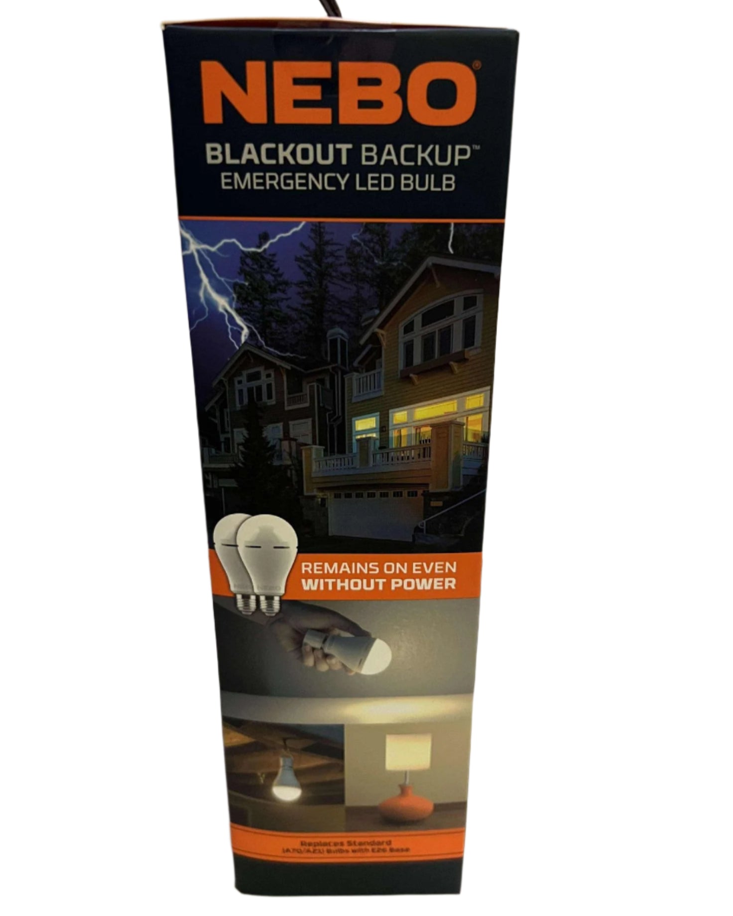 Nebo Blackout Backup Emergency Bulbs 2-Pack