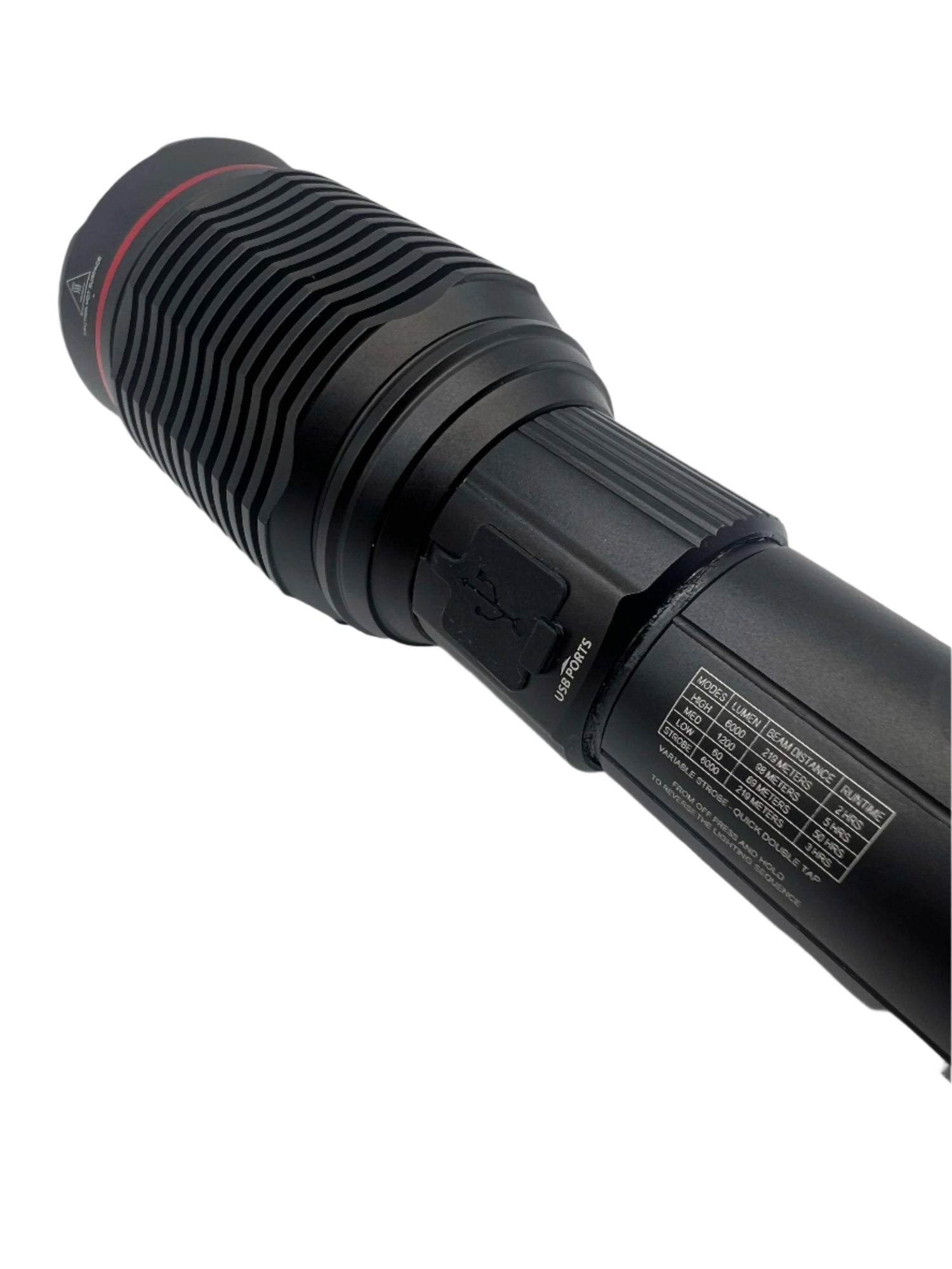 Nebo Redline 6K Waterproof Flashlight and Power Bank