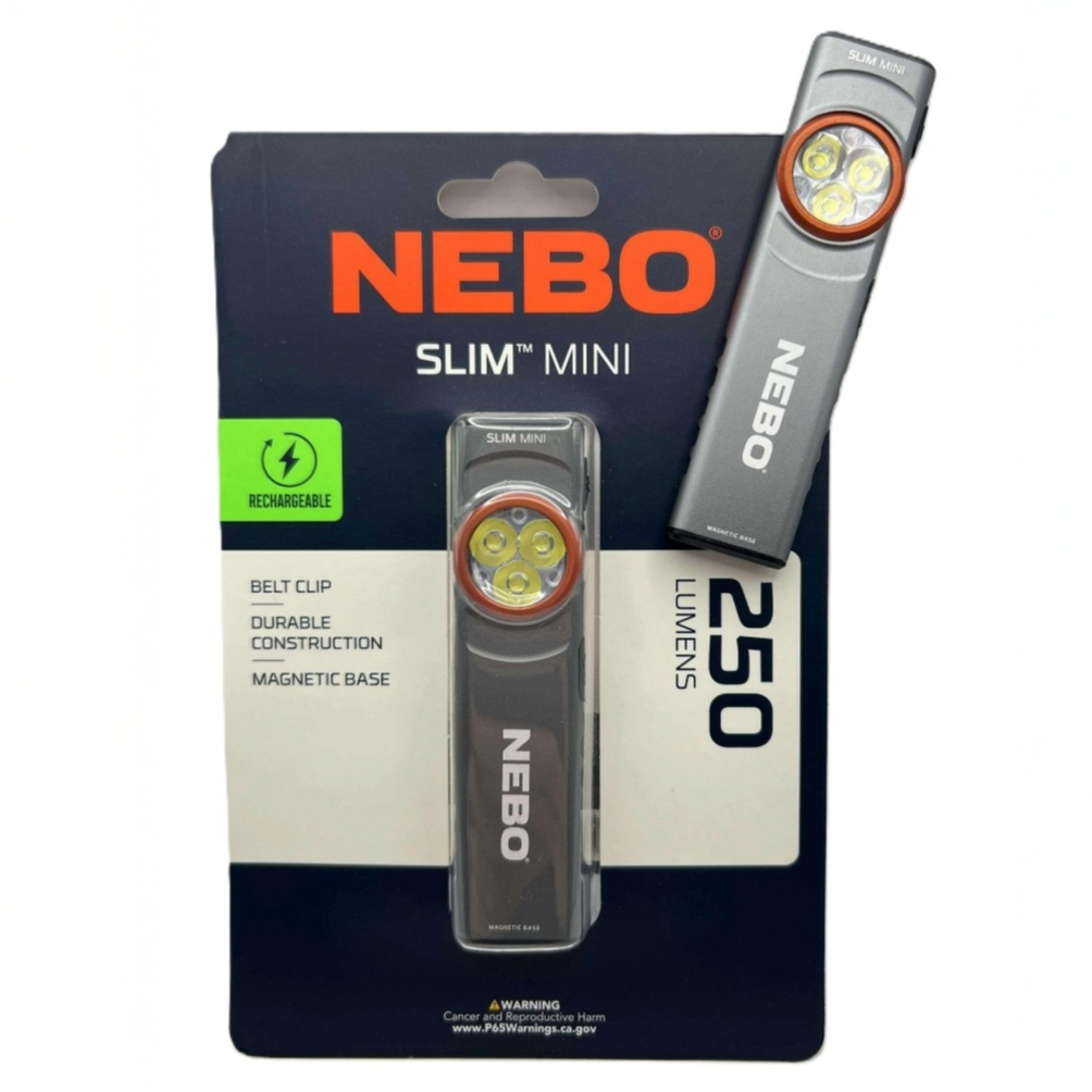 Nebo Slim Mini Rechargeable 250 Lumen Pocket Light