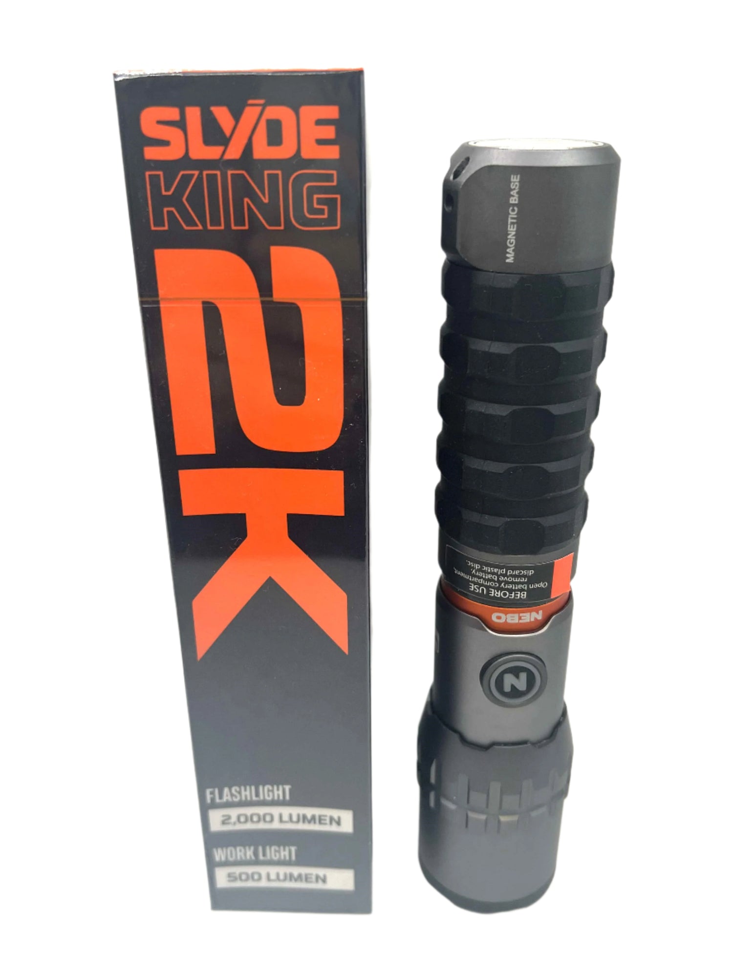 Nebo Slyde King 2K Waterproof Rechargeable Flashlight