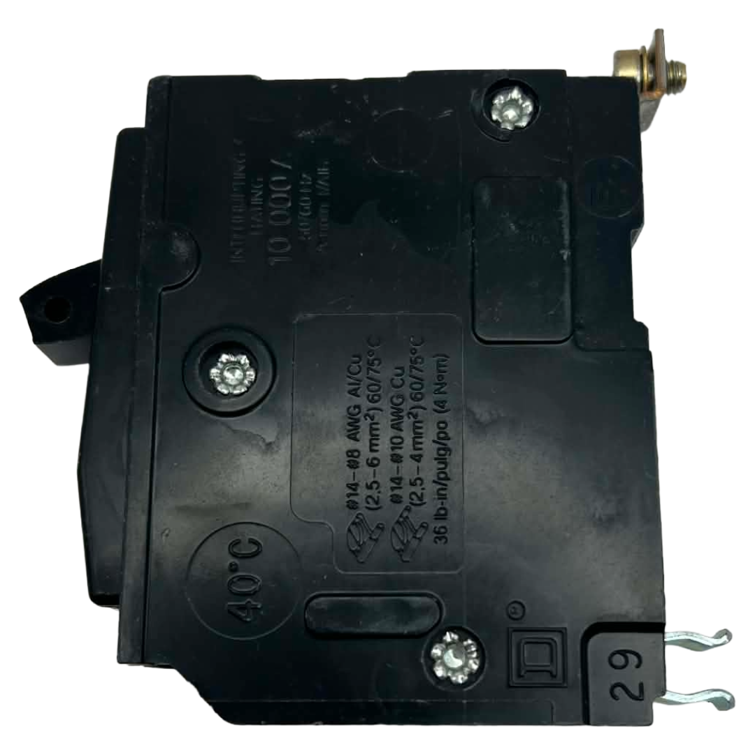 Square D QO 20 Amp, 1 Pole, Bolt-On Circuit Breaker