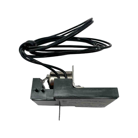 Mechanical component with wires on a white background