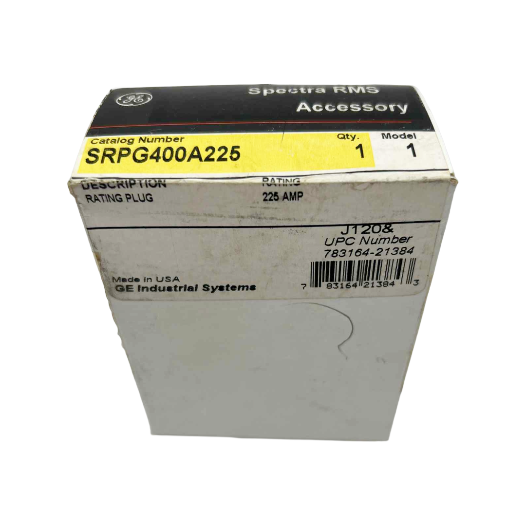 Spectra RMS accessory packaging with a yellow label on a white background