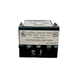 Circuit breaker with UL listing on a white background