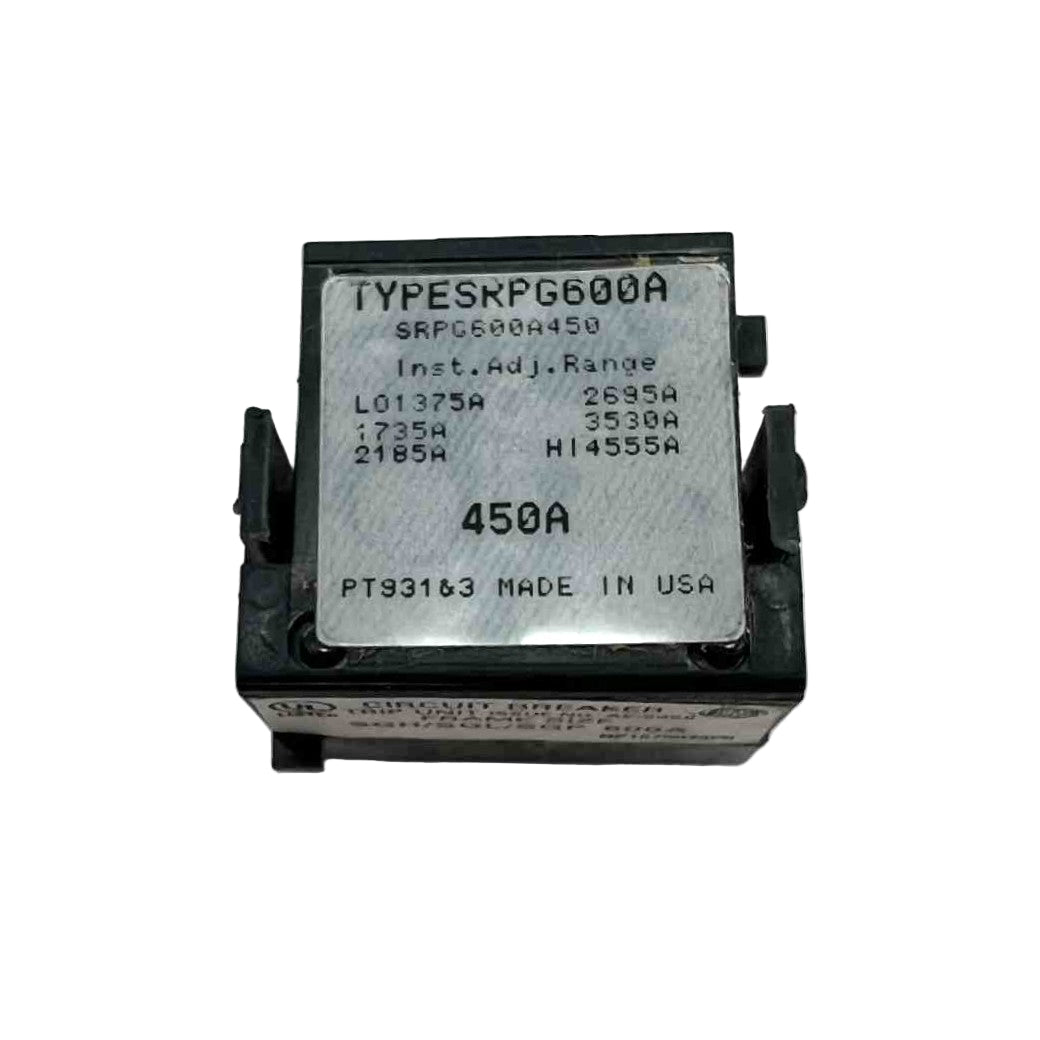 Relay with model number on a white background