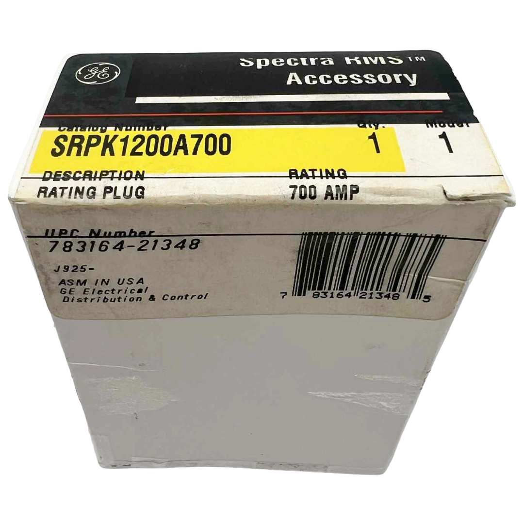 Box of Spectra RMS accessory with GE logo and technical details.