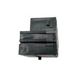 Electrical circuit breaker trip unit on a white background