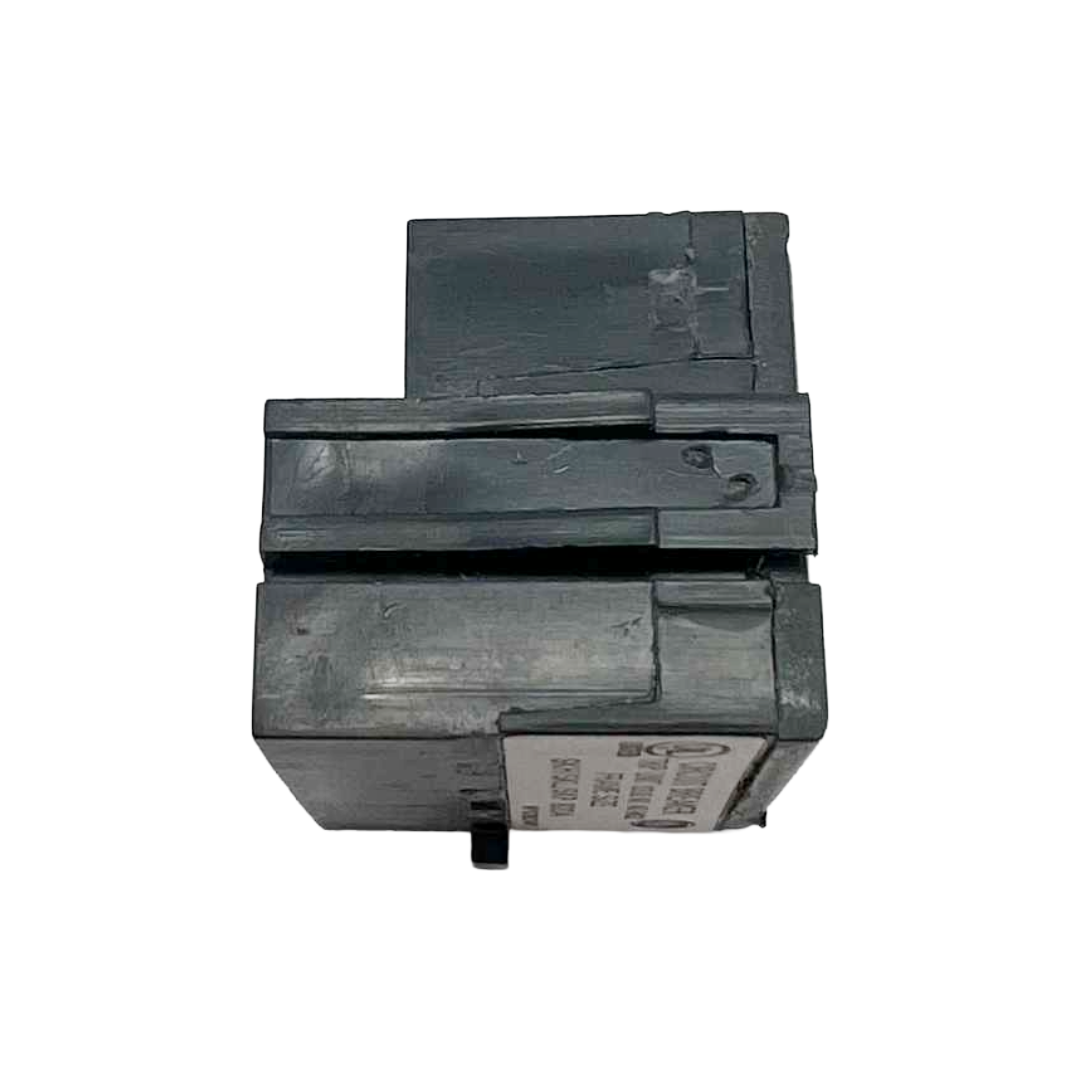 Circuit breaker trip unit on a white background