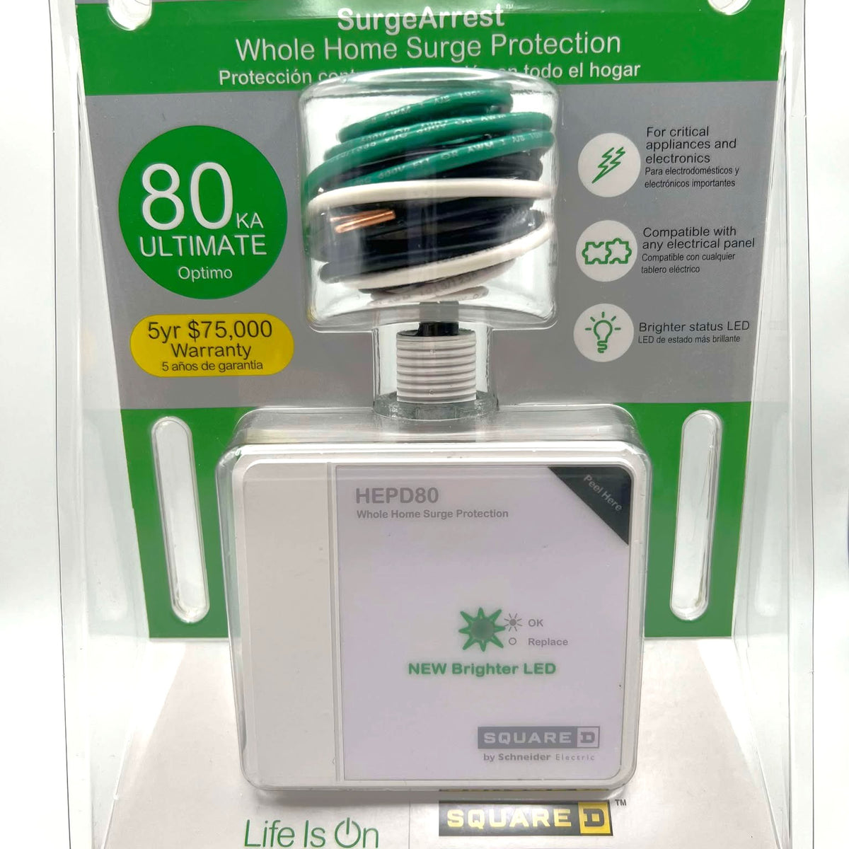 Whole Home Surge Protection - HEPD80 | Arck Electric – Arck Electrical ...