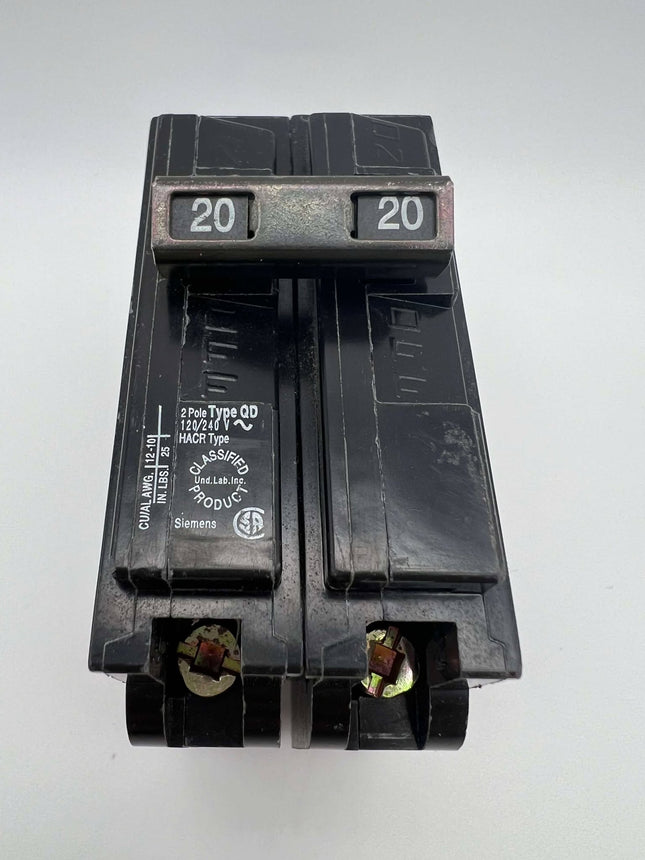 Siemens D220 - 20 Amp Classified Circuit Breaker