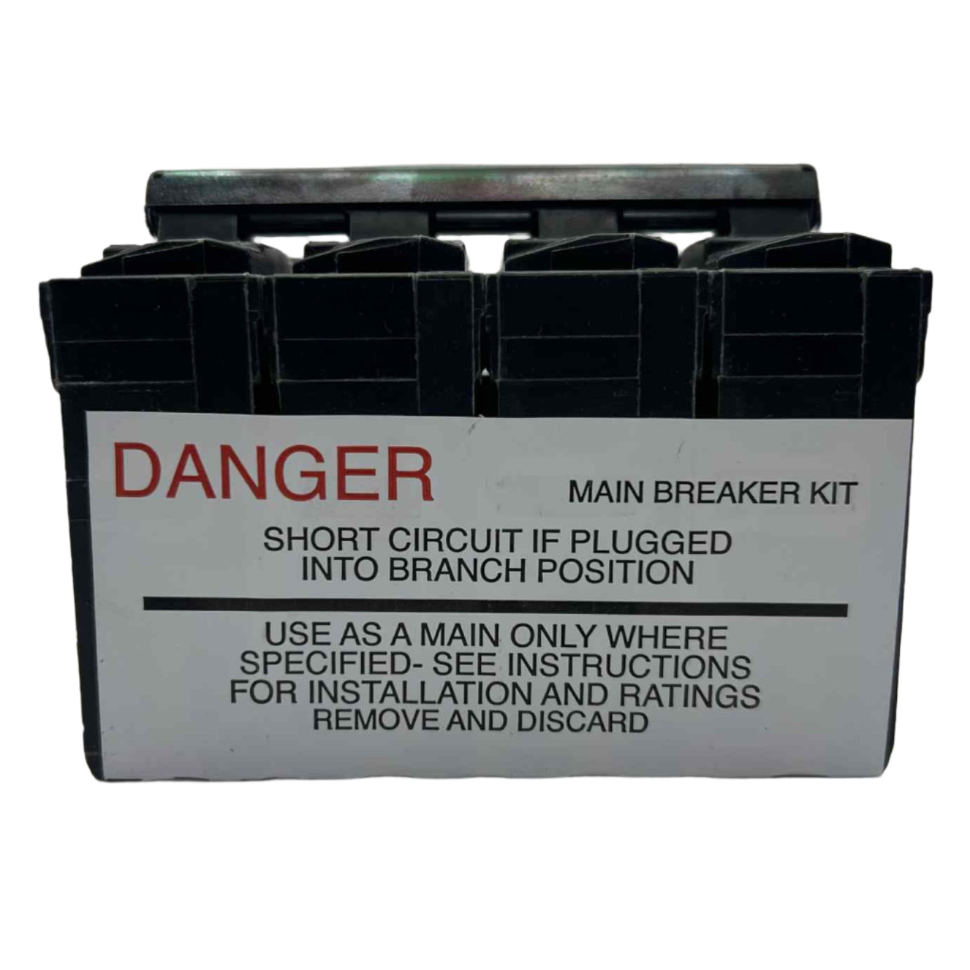 use as a main only where specified